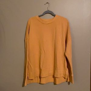 Mustard Yellow Oversized Sweatshirt